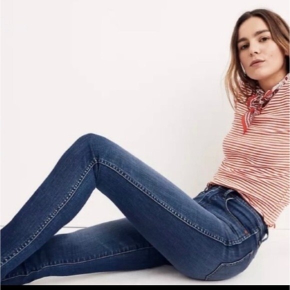 Madewell 9” High Rise Skinny Jeans size 25 - Picture 4 of 9